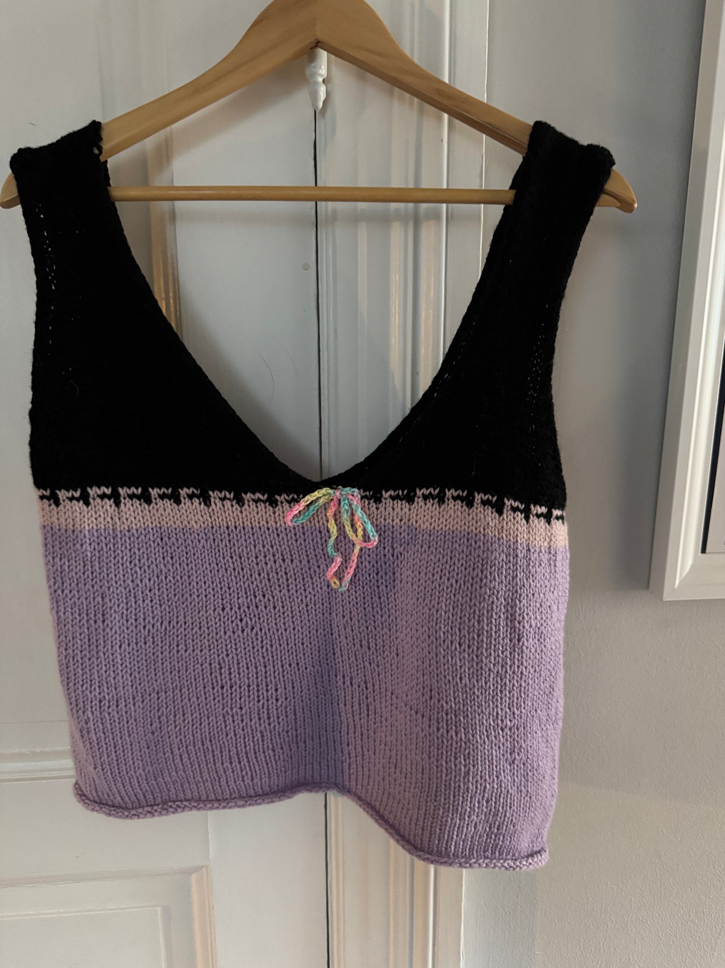 Summer top with bow