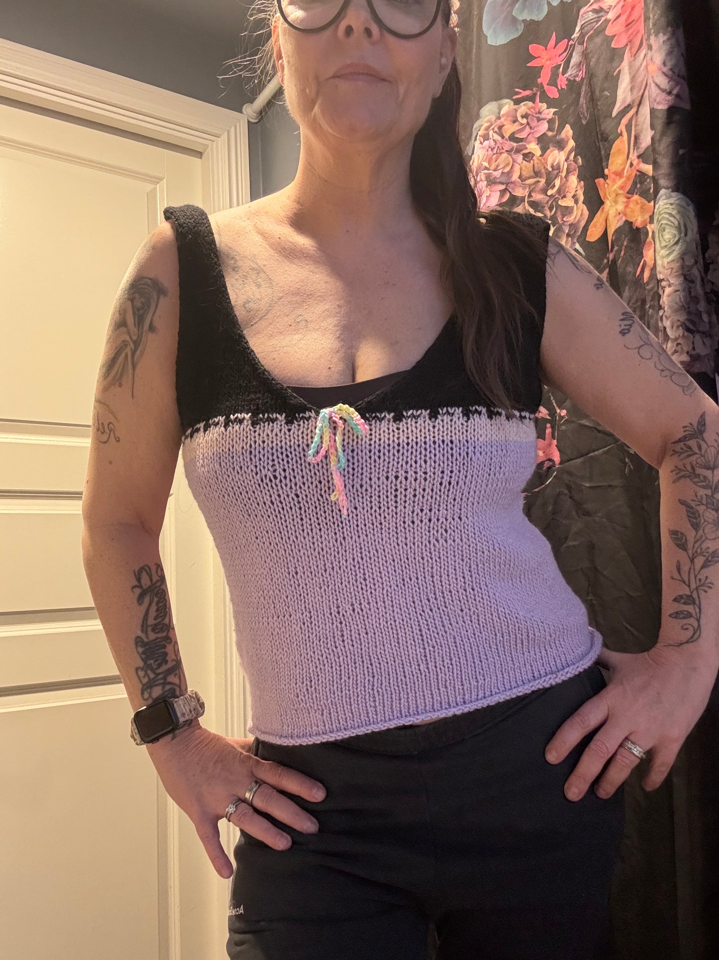 Summer top with bow