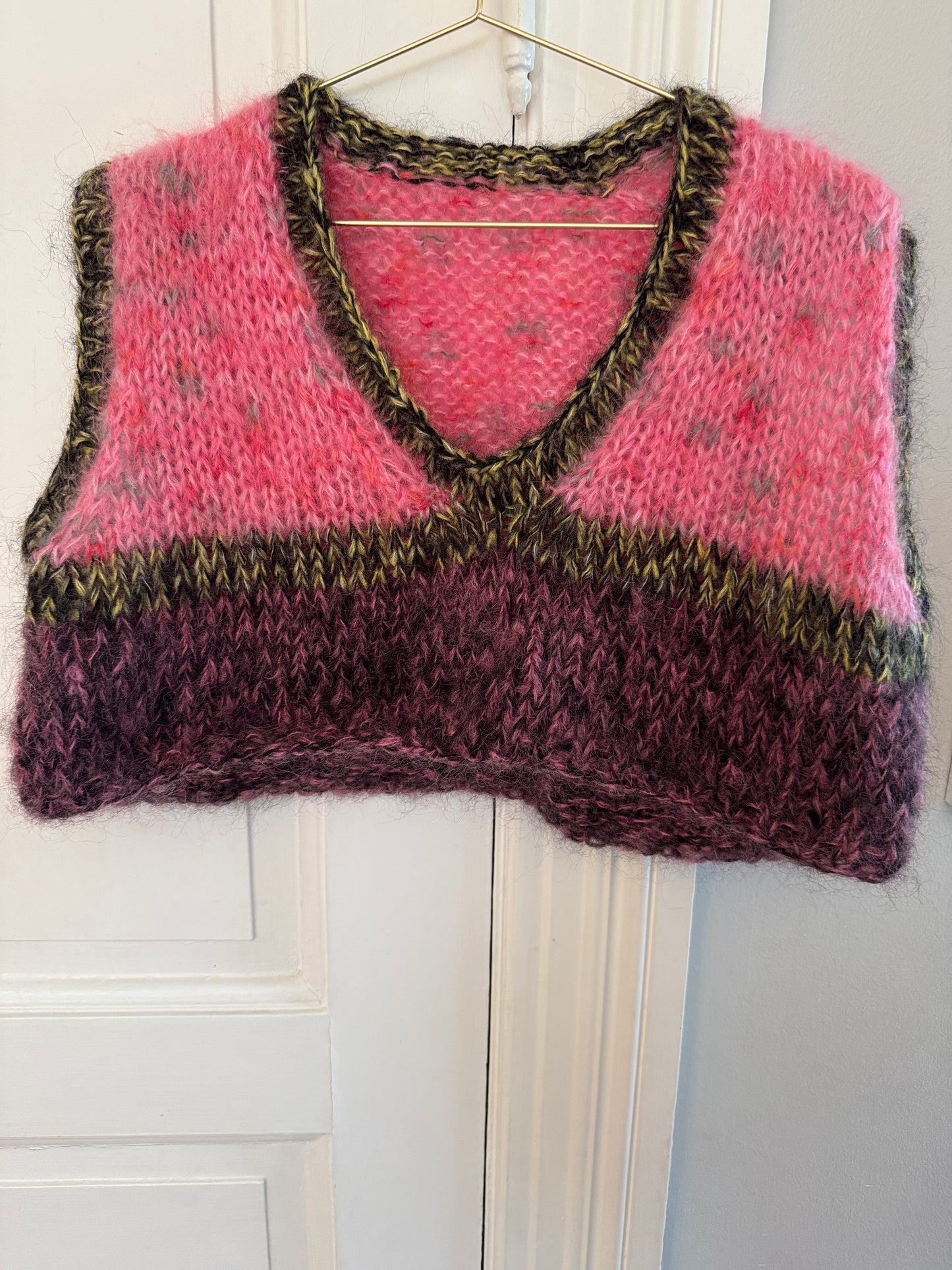 Mohair summer vest