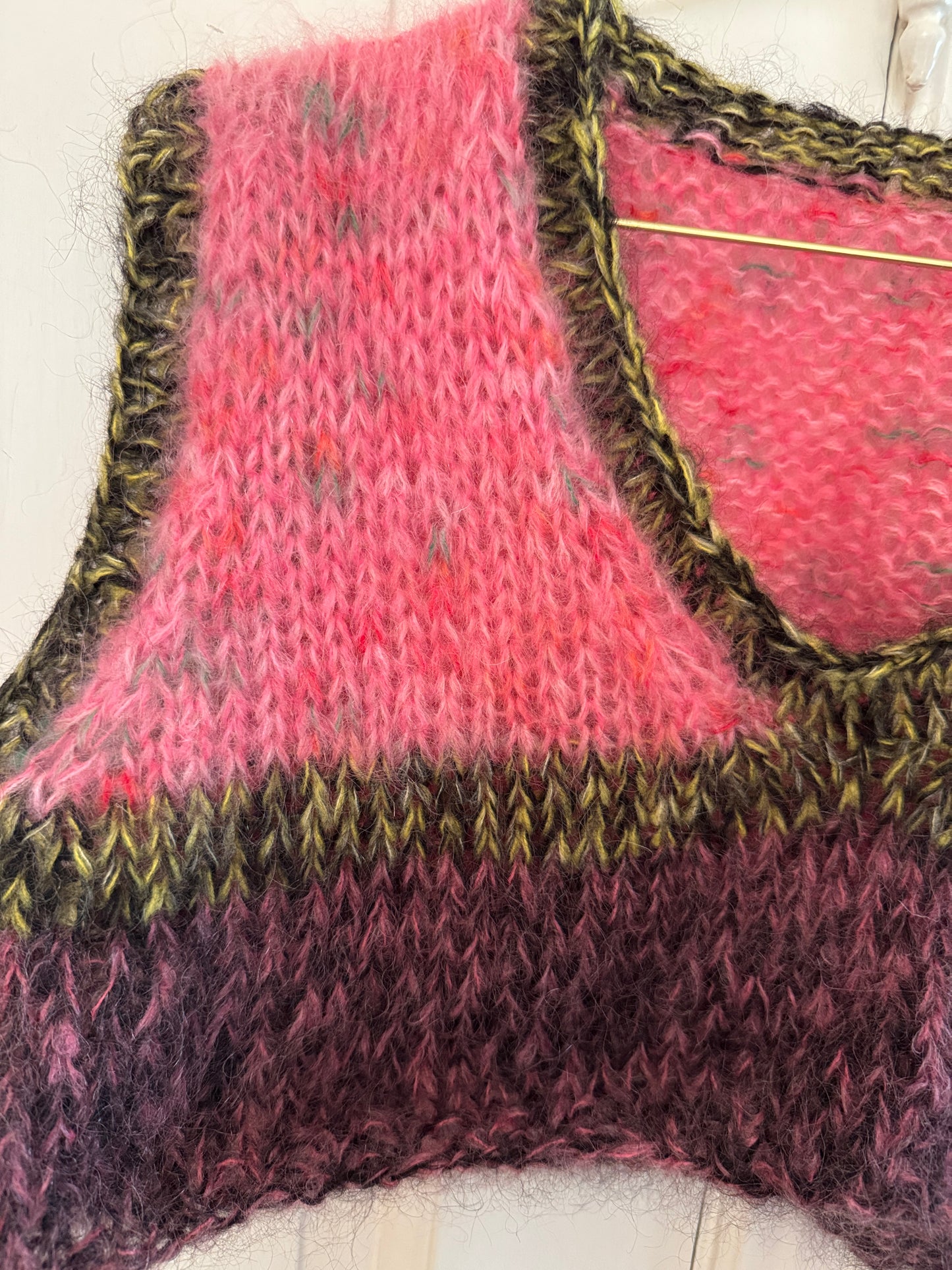 Mohair summer vest