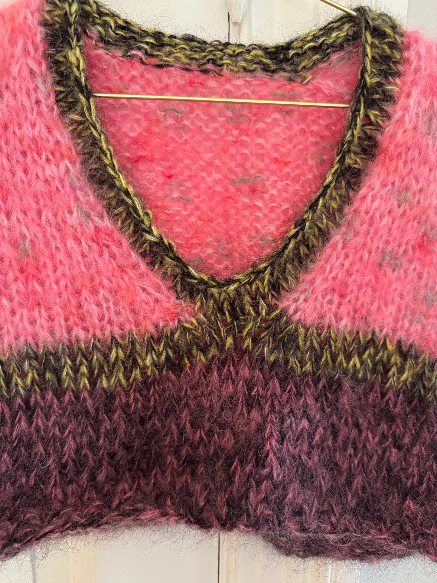 Mohair summer vest